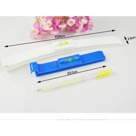 Bang Trimmer Ruler Haircut Splint (Option: Blue)